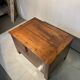 Rustic chest in old wood, original fittings