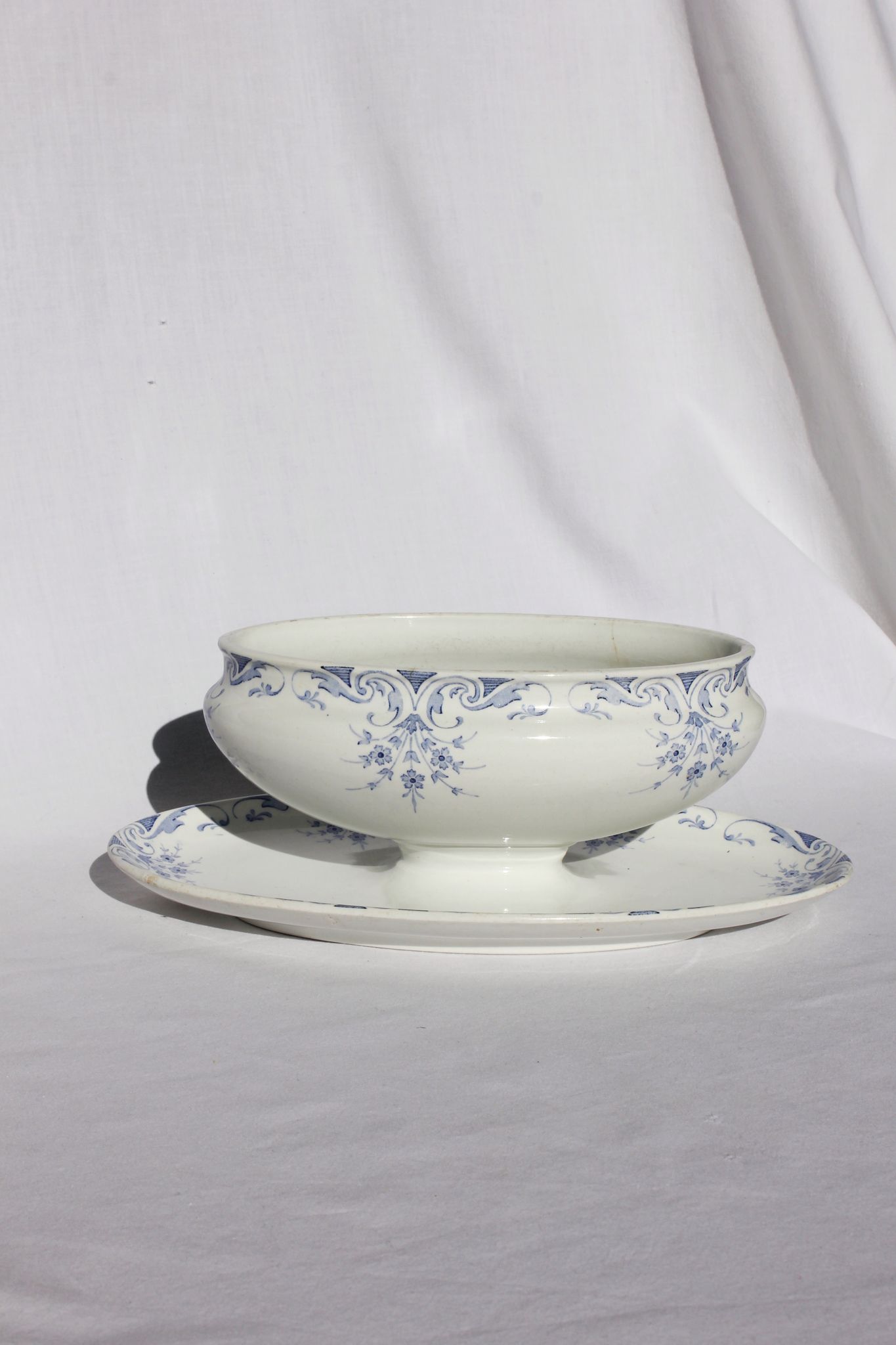Saucière en terre de fer "Sans Gêne" KG Lunéville