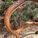 Chaise ancienne tapissée