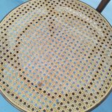 2 Curved wooden bistro chairs