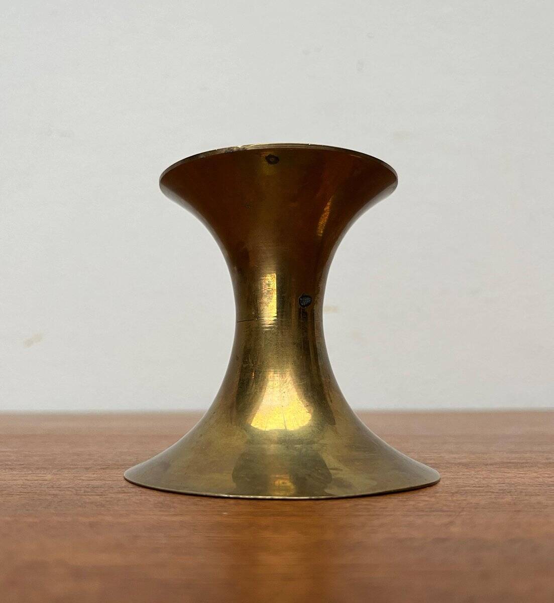 Mid-Century Brass Candleholders, 1960s, Set of 2