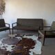Scandinavian living room armchairs and sofa