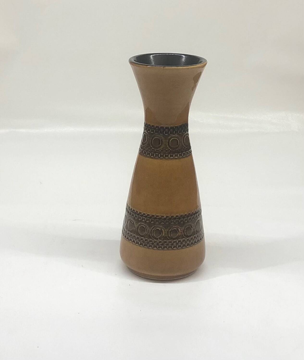 Vase moutarde diabolo vintage West Germany