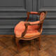 Small convertible armchair Louis XV style late nineteenth velvet