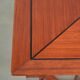 Tall Art Deco design side table with removable top