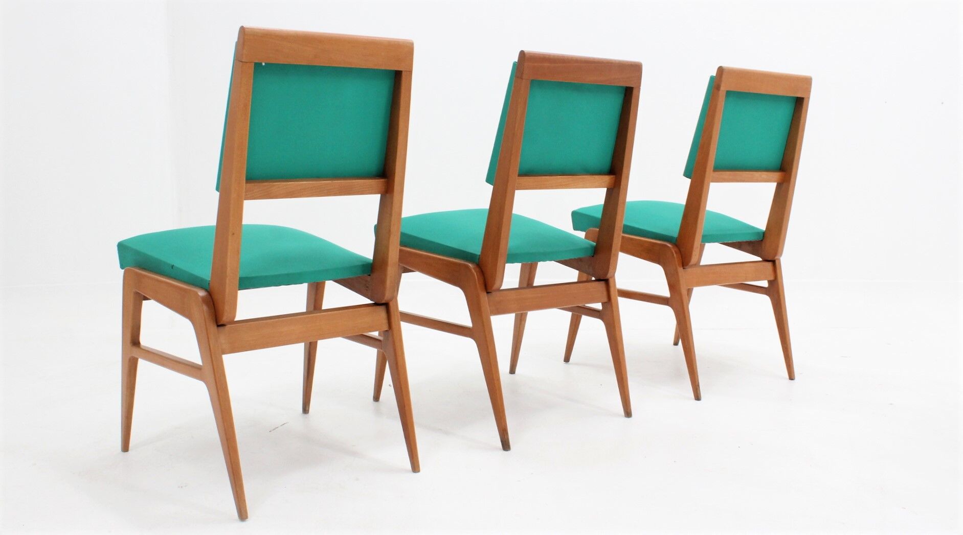 Mid century french dining chairs 1950