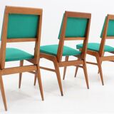 Mid century french dining chairs 1950
