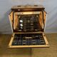 Mid Century Retro Teak & Lamination Cocktail Bar Cabinet (Circa 1950–1960)