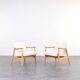 Mid-Century lounge chairs by J. Kędziorek, 1960s, set of 2.