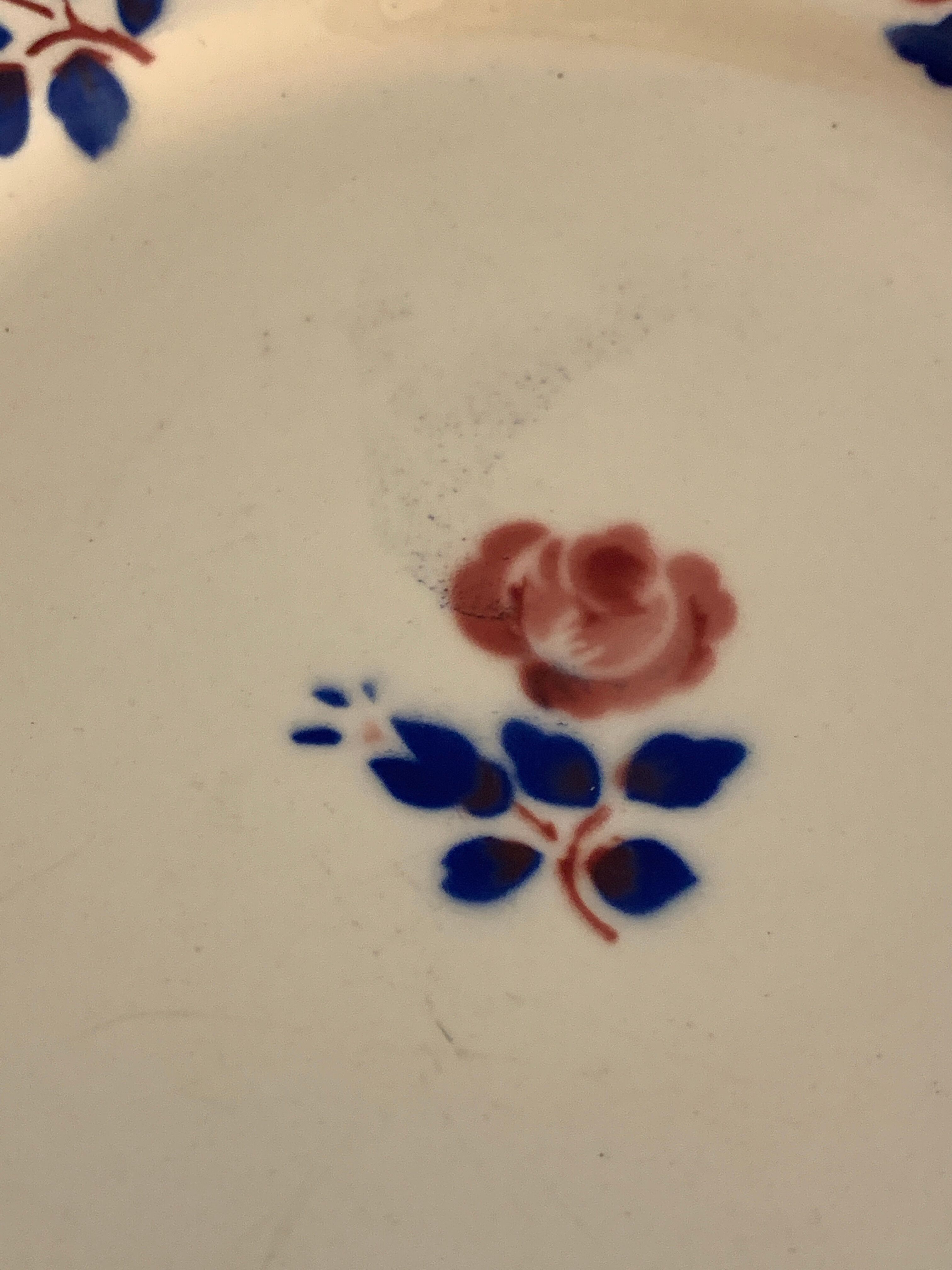 11 Flat plates Badonviller art nouveau