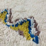 Handmade wool Berber rug 312x193 cm