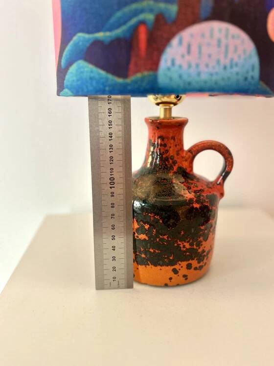 Lampe Space Age Upcycling Marei