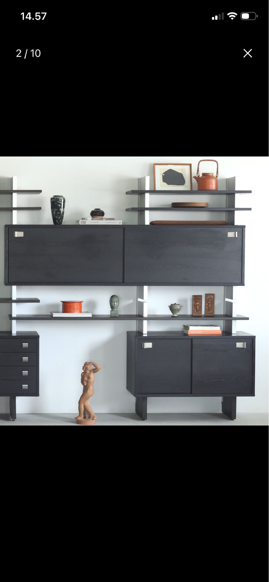 Modular shelving system by Ejsing Møbel