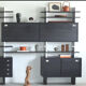 Modular shelving system by Ejsing Møbel