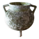 Fiber cement planter cauldron Design 1970