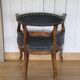 19th-century notary office armchair
