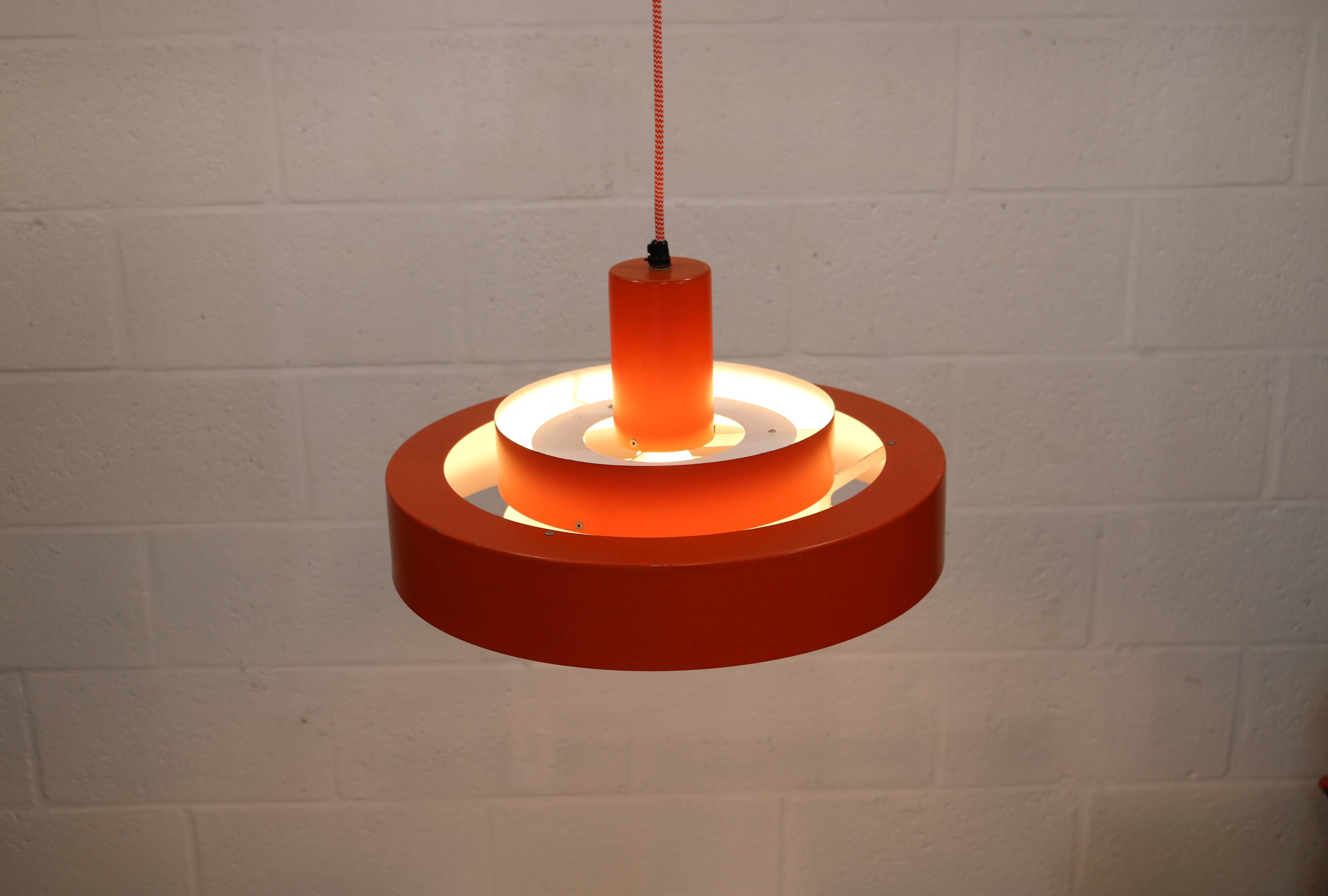 Mid-century modern hanging lamp by Jo Hammerborg - Fog & Morup - model Equ