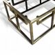 Brass table by J. Lefevre, circa 1970.