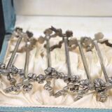 Box Louis XVI silver knife holders