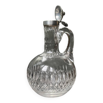 old crystal oil cruet