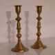 Pair of swedish candleholders brass 1960