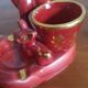 Bambi fawn cigarette holder ashtray in vintage Vallauris ceramic