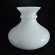 Large vintage white opaline lampshade H.20 cm Elegant lighting A661
