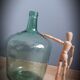 Demijohn 10 L clear green