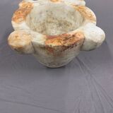 Antique marble mortar