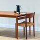 Danish chairs in teak and paper cord by Poul Volther (1960)