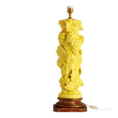 Yellow Manises lamp