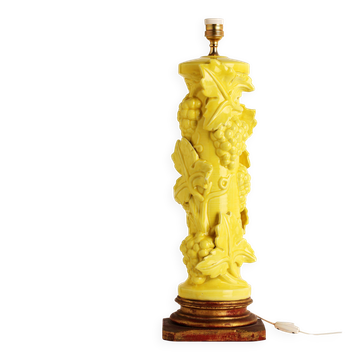 Lampe jaune Manises