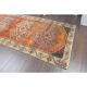 Vintage Turkish Oushak Handmade Wool Runner 83x225