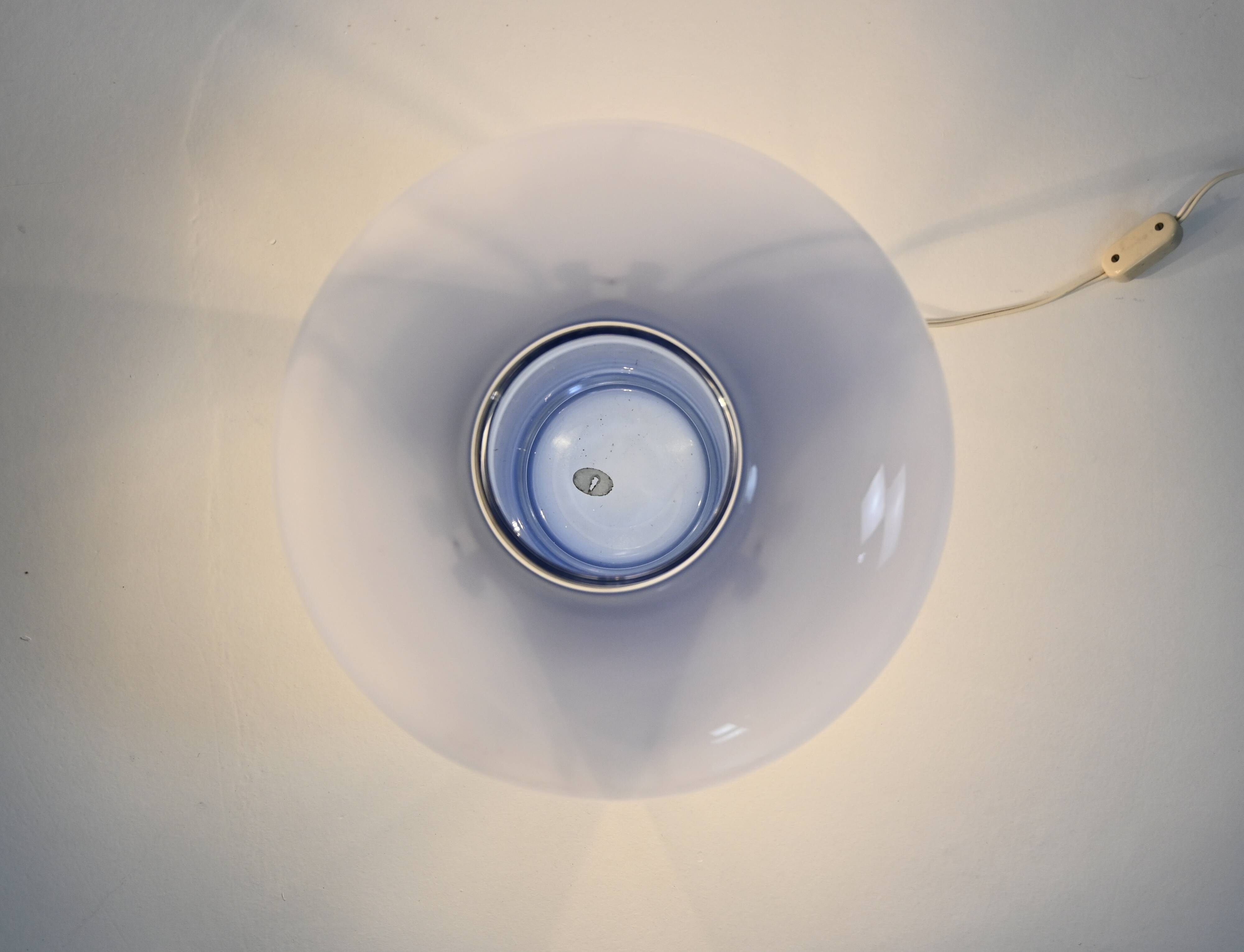 Lampe de table LT226 par Carlo Nason pour Mazzega, années 1960