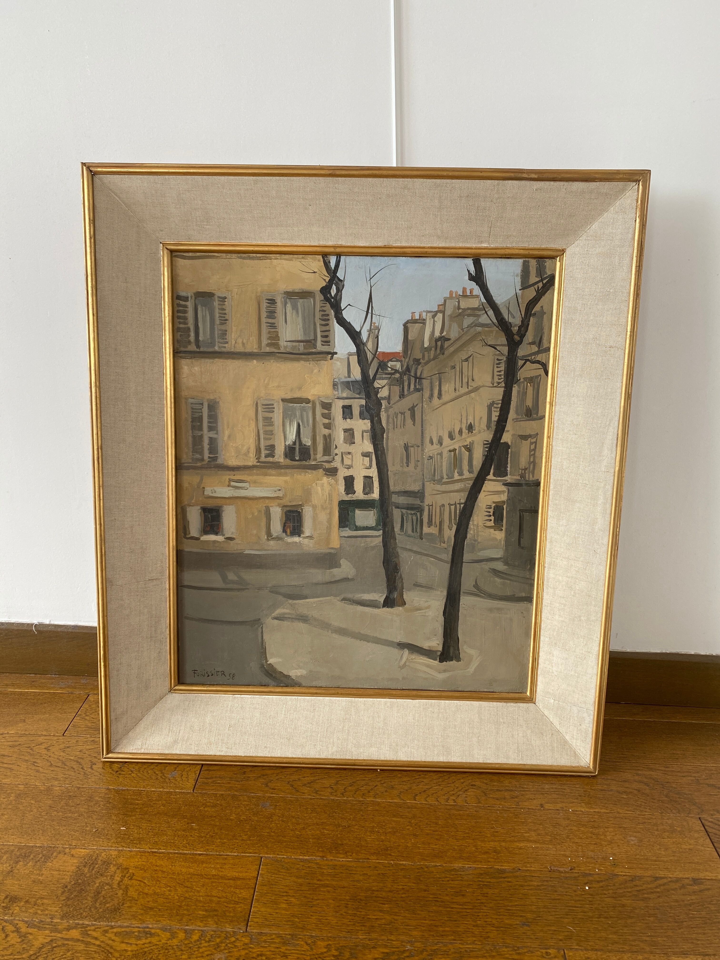 Paris school painting 1958