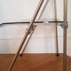 Vintage folding transparent chair