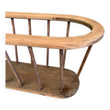 Vintage Scandinavian style magazine rack