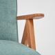 Fauteuil Komas canard chiné