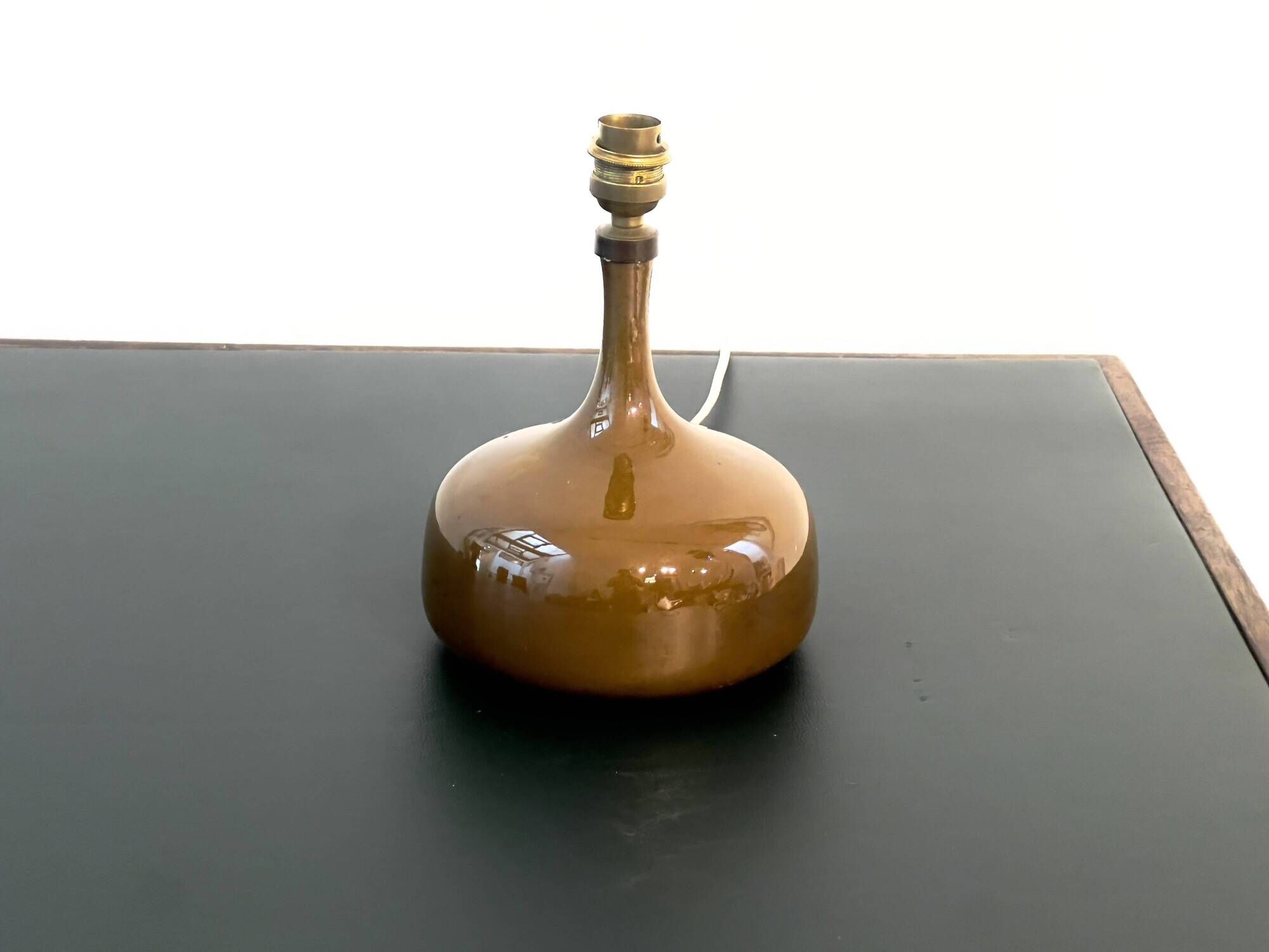Ceramic desk lamp by Jacques and Dani Ruelland, circa 1955