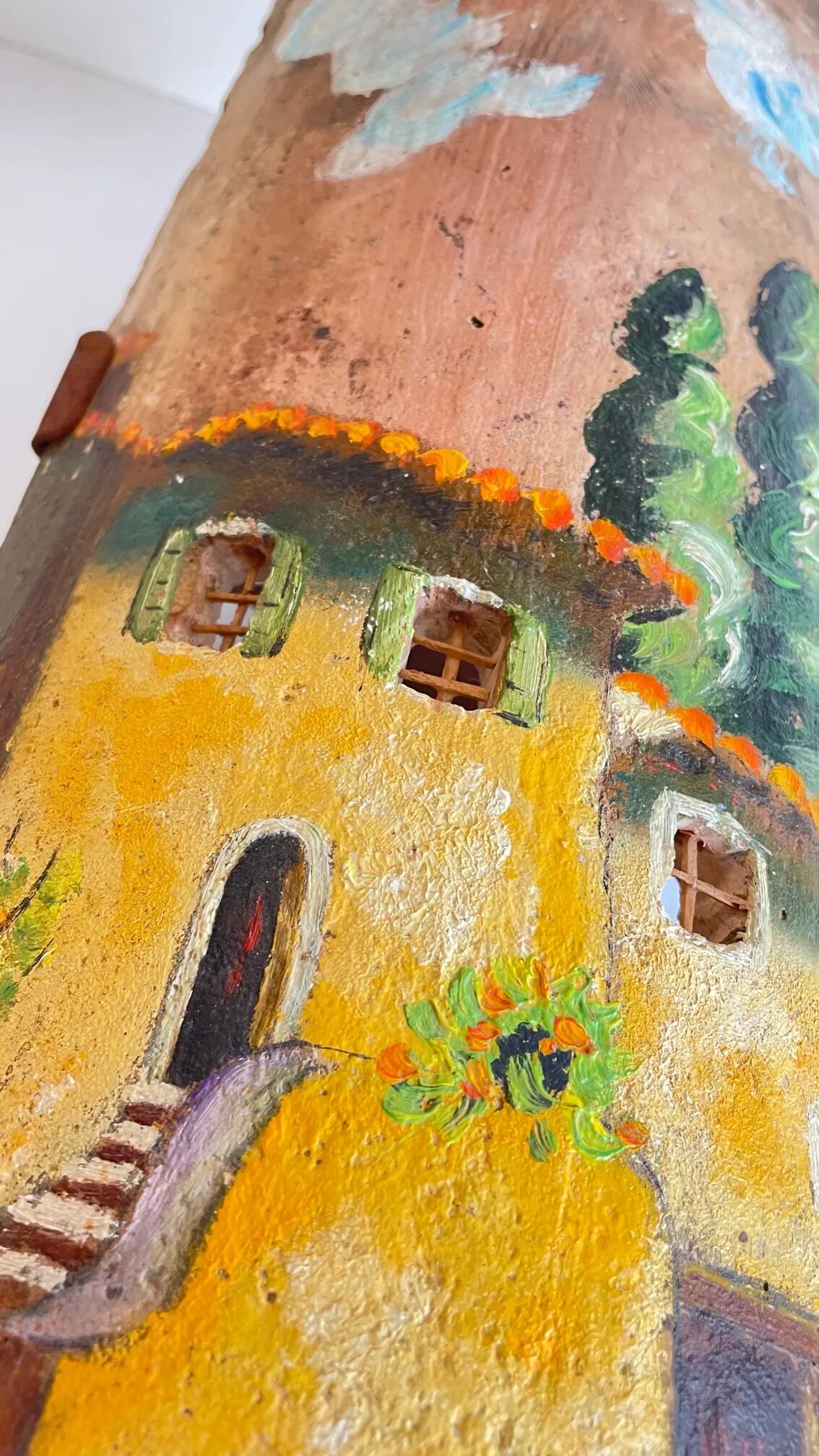 Vintage Provence-style wall light