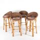 Set of 4 bar stools
