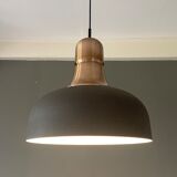 Dutch design 1970s 80s vintage aluminum hanging lamp made  by Raak Amsterdam