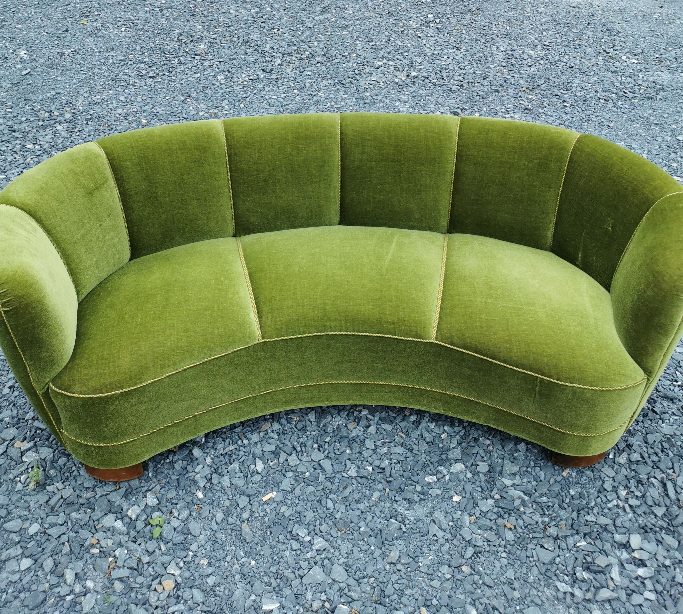 Scandinavian banana sofa