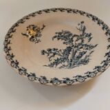 Hollow plate "Chardons" of Gien