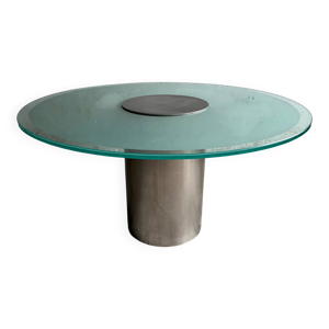 Table de salle à manger - acier industriel