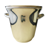 Silver metal champagne bucket "goldsmiths of france"