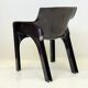 "Gaudì" Armchair Chocolate – Magistretti for Artemide, Italy, 1970