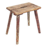 Folk art stool