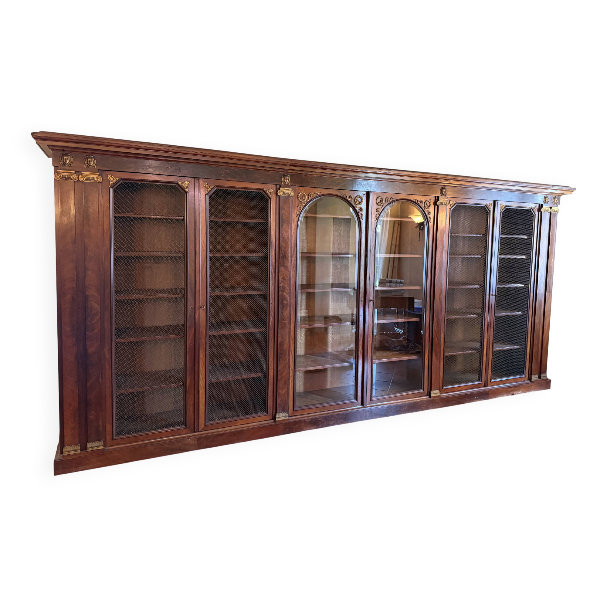 Important Library Cabinet in Italy