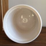 White earthenware planter